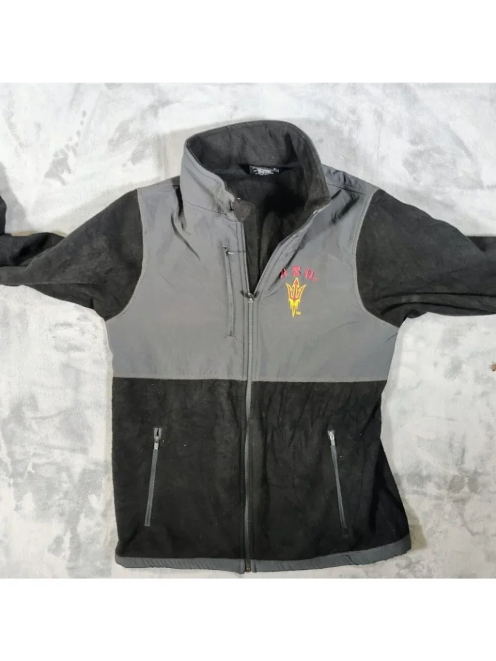 Arizona State University ASU Sun Devils Colosseum Athletics Fleece Jacket (S)